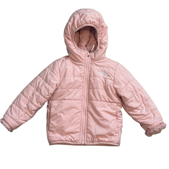 The North Face Other - The North Face Toddler Girl Reversible Shasta Full-Zip Hooded Jacket in Pink 2T